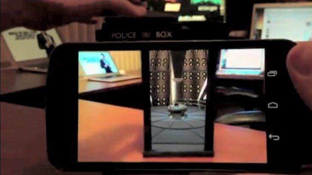 The home made Tardis