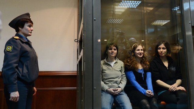 Russian Girl Band In Court Bbc News