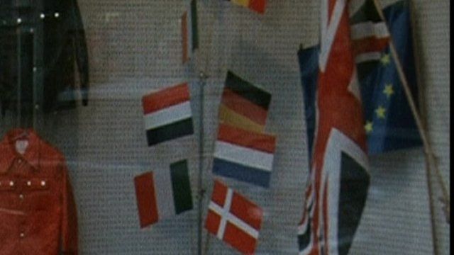 European flags