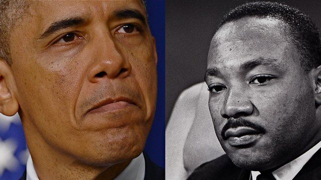 Has Barack Obama lived up to Martin Luther King Jr's dream? - BBC News