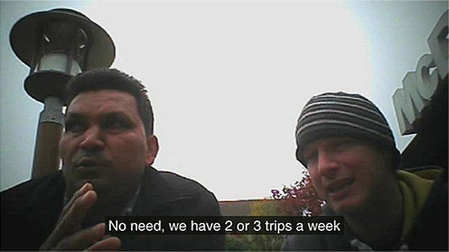 Reporter Paul Kenyon undercover as illegal migrant