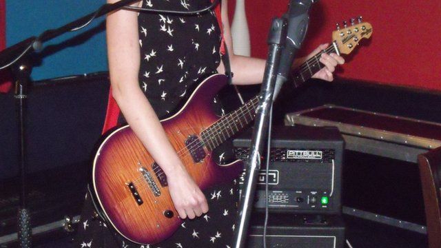 Open mic night at the Crown Inn, St John's, Worcester