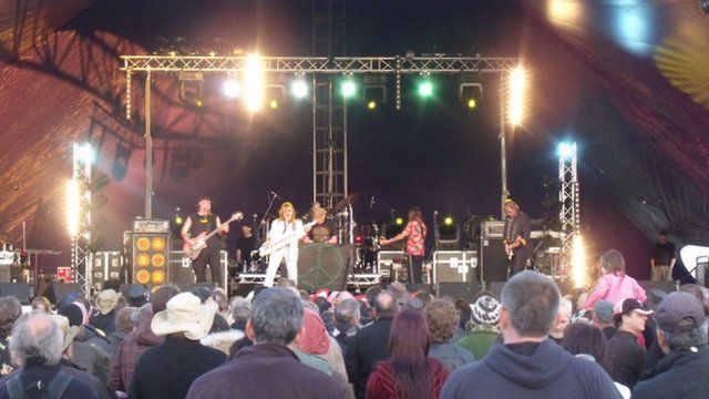 Hawkwind at The Wychwood Festival 2012