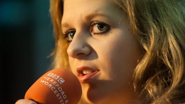 Heidi Nicola's BBC Introducing session in Hay-on-Wye