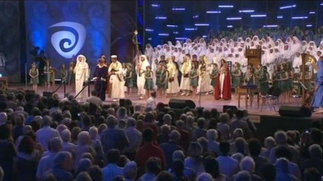 Un o Seremoniau'r Eisteddfod Genedlaethol