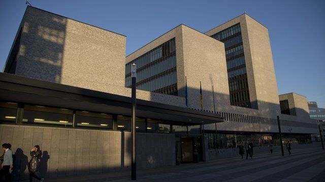 Headquarters of the EU police unit Europol in The Netherlands