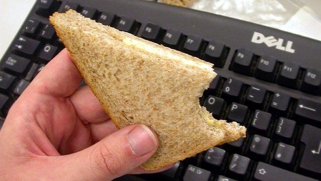 Is Eating Lunch At Your Desk Bad For You Bbc News