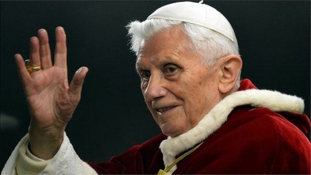 Y Pab Bened XVI (Rhagfyr 2012)