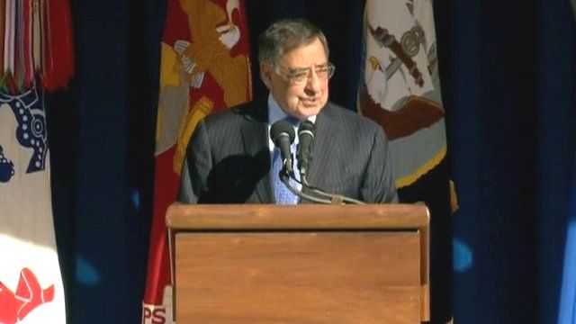Outgoing Pentagon chief Leon Panetta