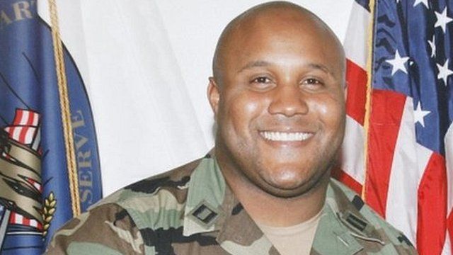 Christopher Dorner in military uniform in 2008