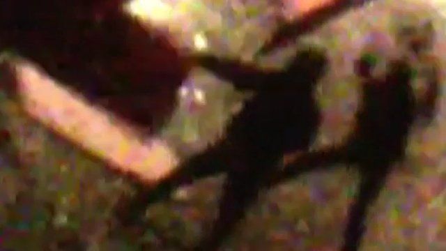 Footage of the attack