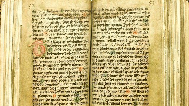 The Laws of Hywel Dda (generic medieval manuscript)