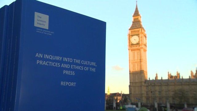 Leveson Report and Westminster