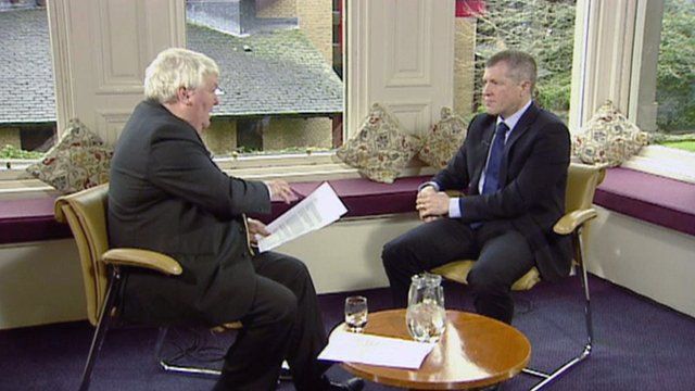 Brian Taylor and Willie Rennie