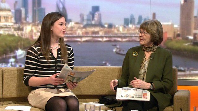 Isabel Hardman and Joan Bakewell on The Andrew Marr Show