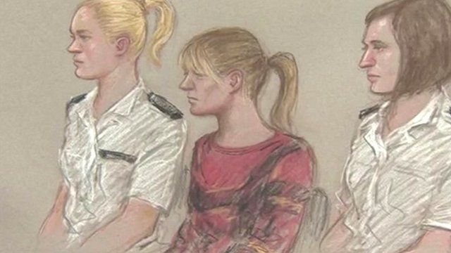 Melanie Jane Smith artist impression in court