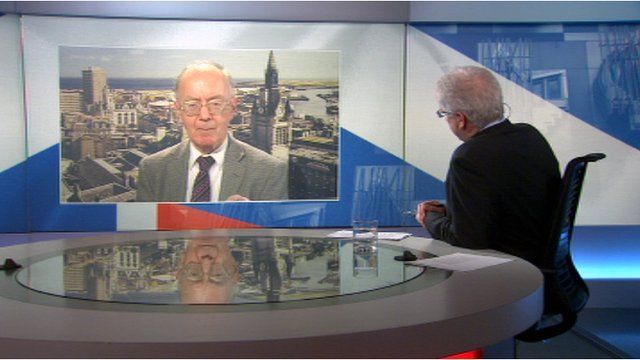 Douglas Fraser talks to oil industry expert Prof Alex Kemp