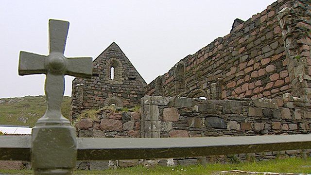 Seann Taigh nan Cailleachan Dubha ann an Eilean Ì.