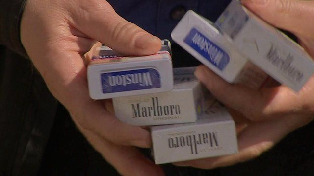 Contraband cigarettes