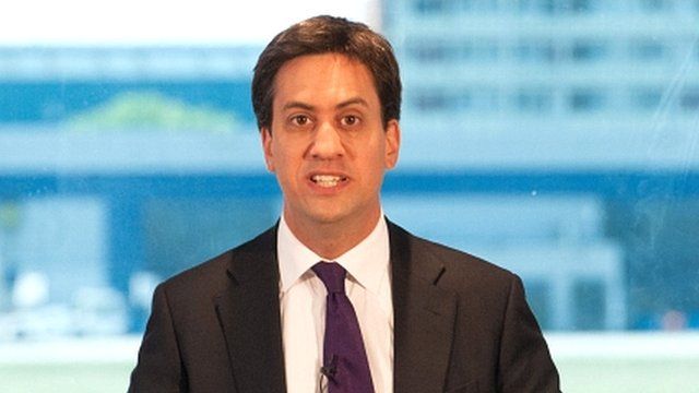 Labour leader Ed Miliband