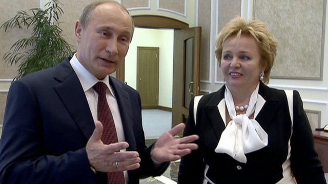 Russias Vladimir Putin And Wife Lyudmila Divorce Bbc News 