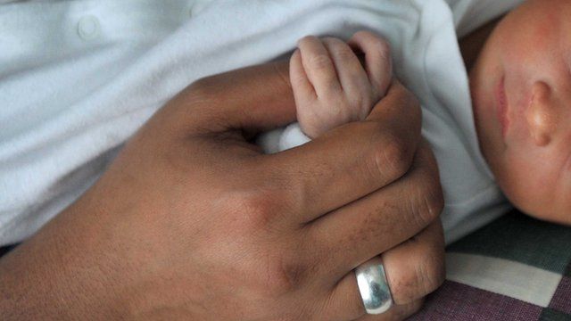 Newly born baby