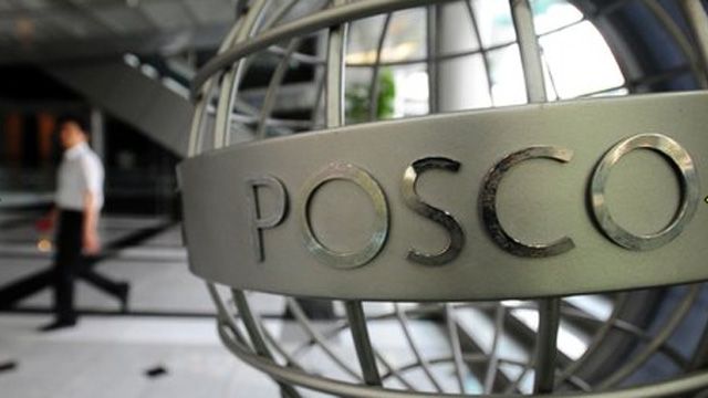Posco headquarters in Seoul