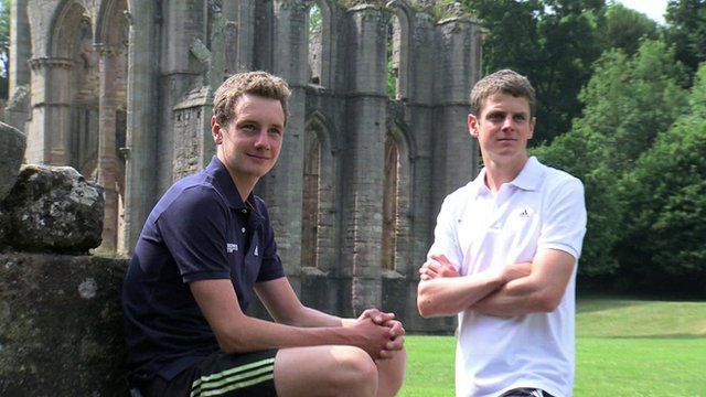 Alistair and Jonathan Brownlee