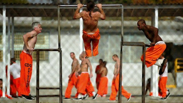 Prisoners in US jail