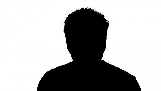 Generic man's shadow
