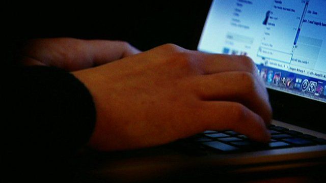 Hands on a keyboard