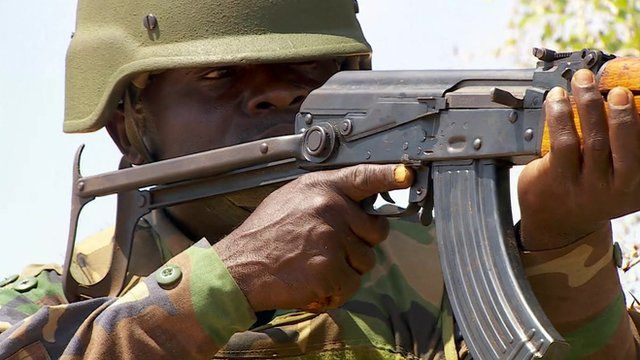 On the frontline: Battling al-Shabab in Somalia - BBC News