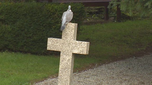 Cemetery grave stone