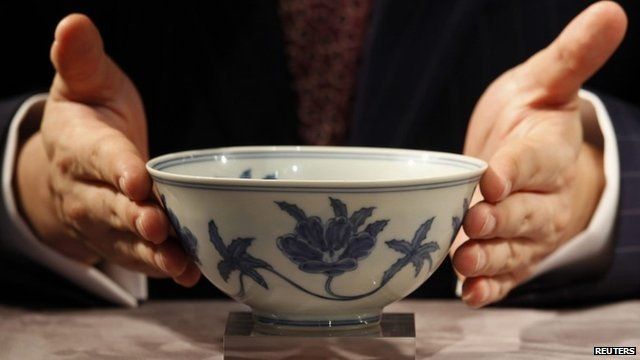 Rare Ming Bowl Sells For 18m At Auction Bbc News