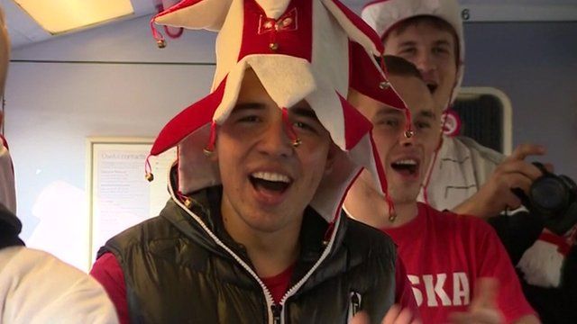 Poland football fans