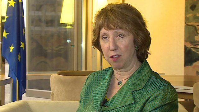 EU foreign policy chief Catherine Ashton