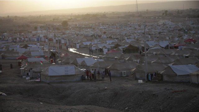 Iraqi Kurdistan refugee camp