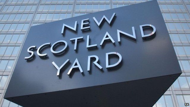 New Scotland Yard sign