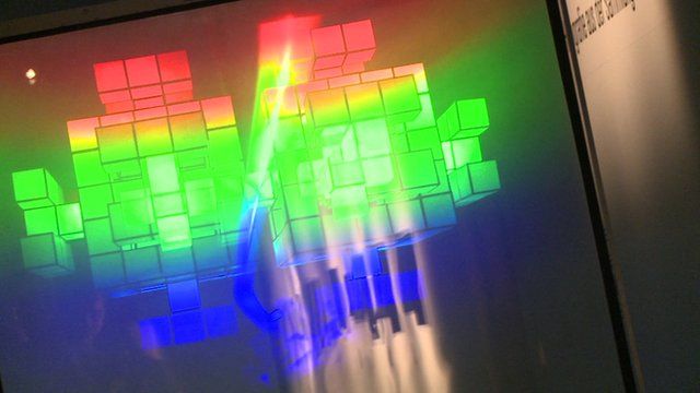Digital art on display at the ZKM Centre for Art and Media