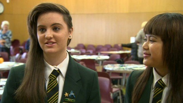Students in Blackpool