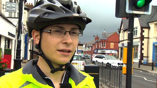 Cyclist Matt Turner