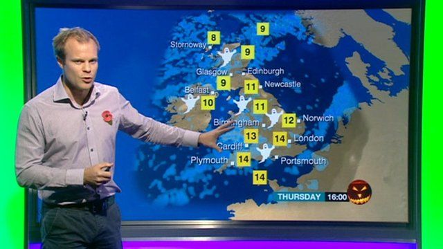 Newsround's Halloween weather report - CBBC Newsround