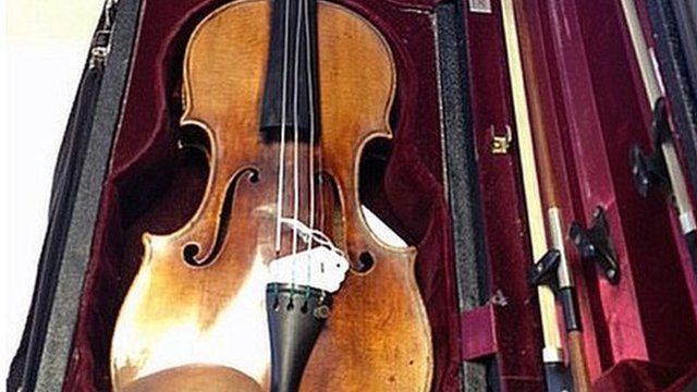 The Stradivarius that was stolen in 2010