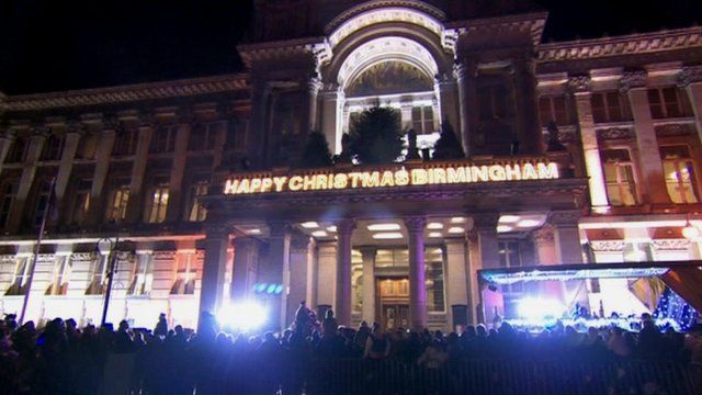 Birmingham Christmas lights