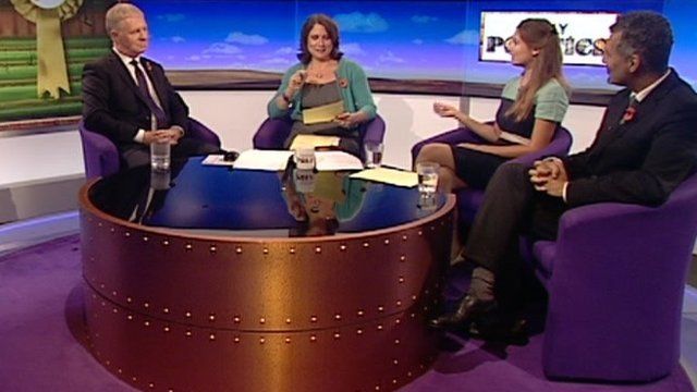Election candidates on the Daily Politics