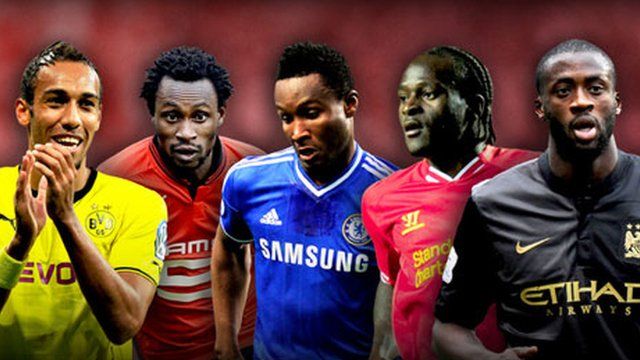 African Football of the Year 2013 candidates