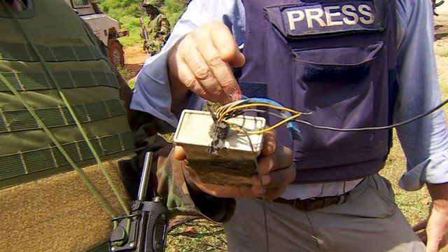 Roadside improvised explosive device