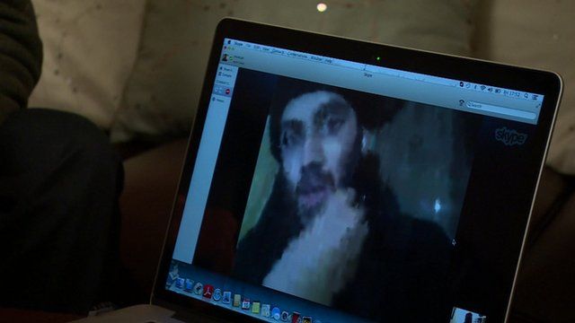 Ifthekar Jaman talking to Richard Watson via internet