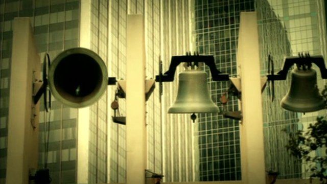 Bells ringing in Dallas, Texas