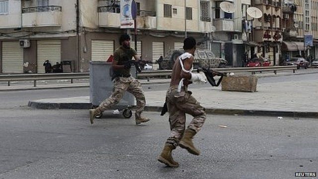 Libya Unrest Deadly Clashes On Benghazi Streets Bbc News